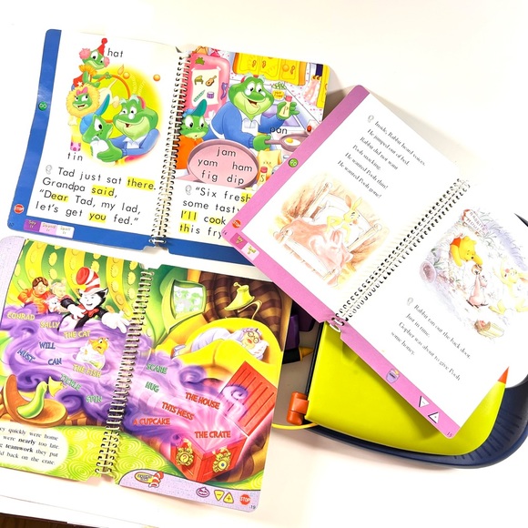 LeapFrog LeapPad Read & Write Learning System 3 Books And Cartridges - Picture 6 of 7